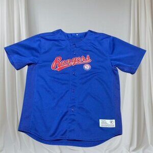 Genuine Merchandise MLB Texas Rangers Hamilton #32 Baseball Jersey Youth XLarge